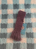 Moss Crochet Bookmark