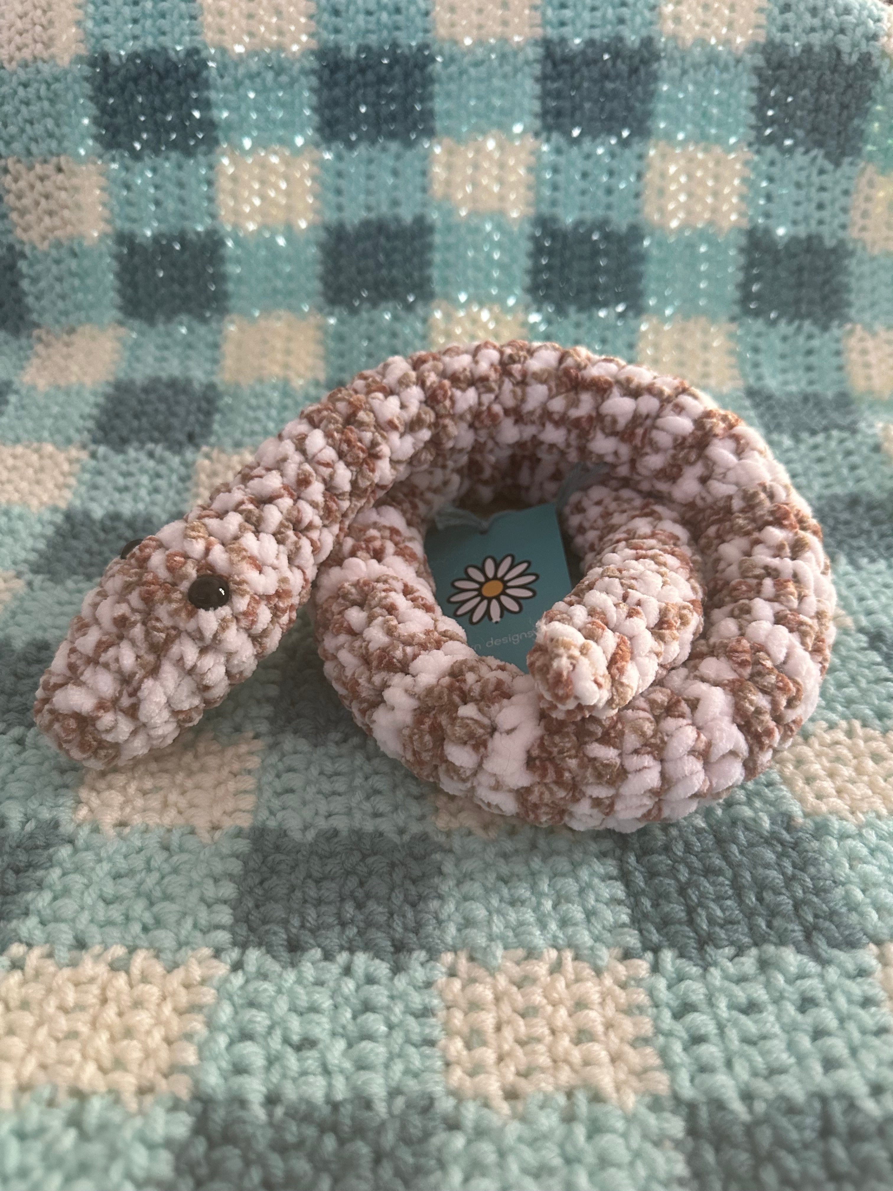 Snake Crochet Plushie