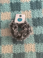 Fluffy Crochet Scrunchies
